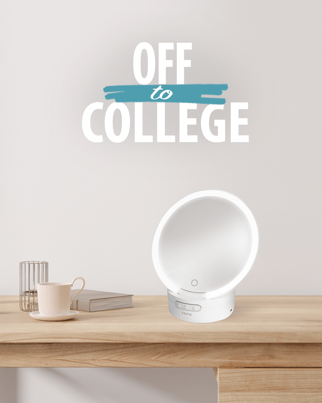 Save 15% on Dorm Room Essentials for Girls – Shop Vanity Mirrors For Your College Dorm Décor - ihomedotcom
