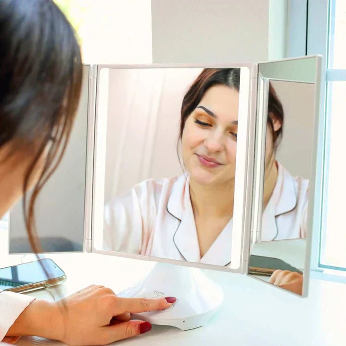 Your Morning Routine Just Got Smarter: A Look at the iHome Vanity Mirror with Lights and Bluetooth Speaker - ihomedotcom