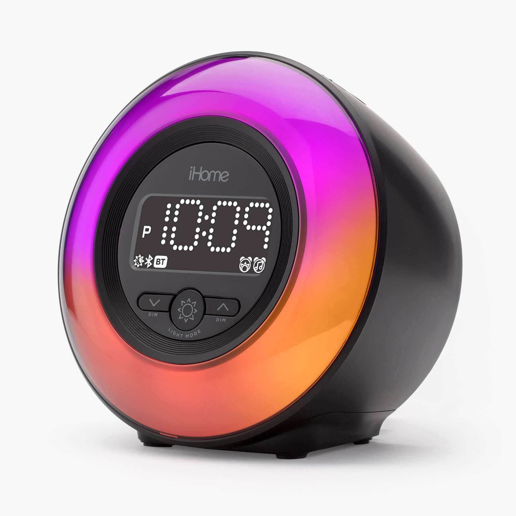 Bluetooth clock best sale radio speaker