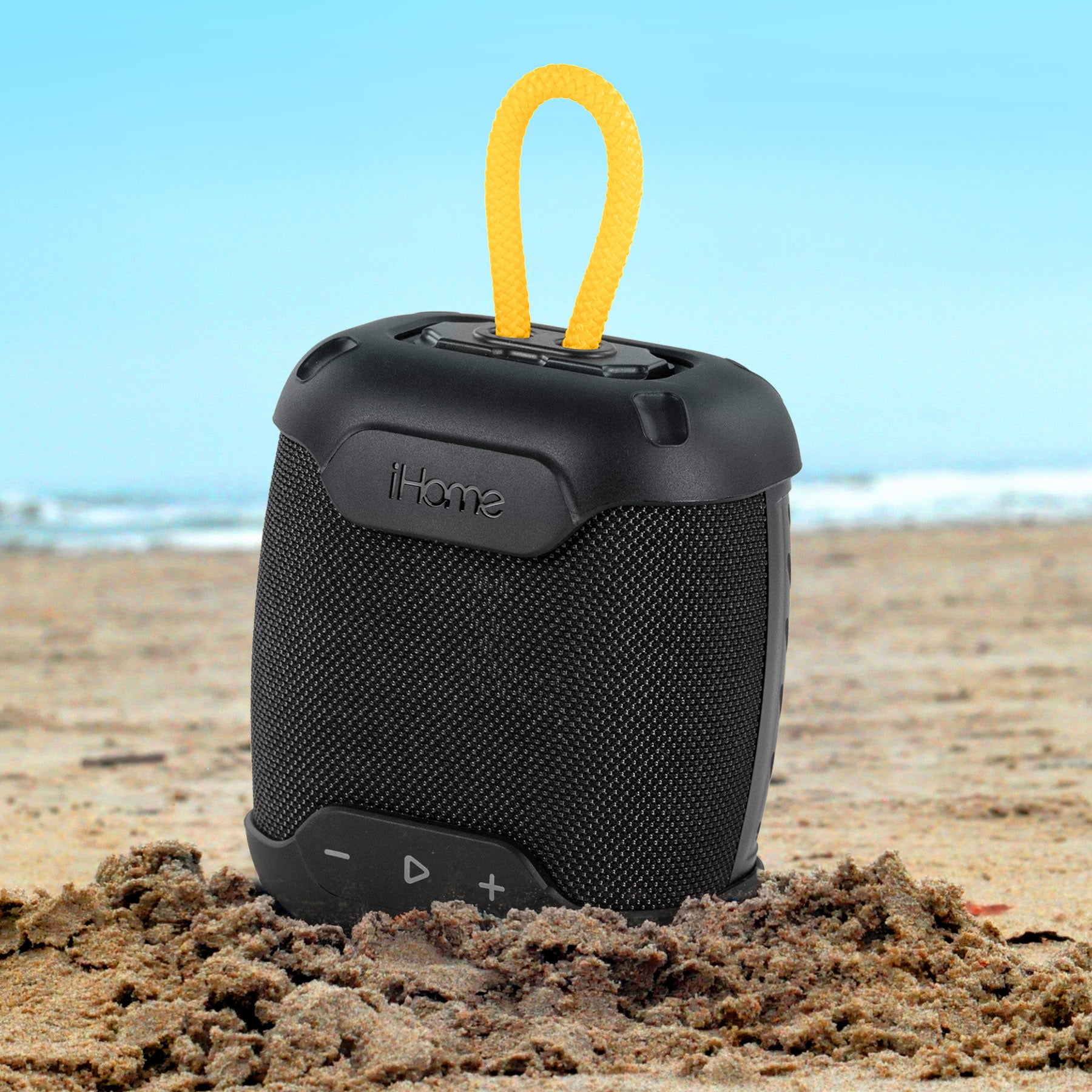 Waterproof Bluetooth Speaker with 38 Hour Mega Battery, Portable and Rechargeable (iBT550)