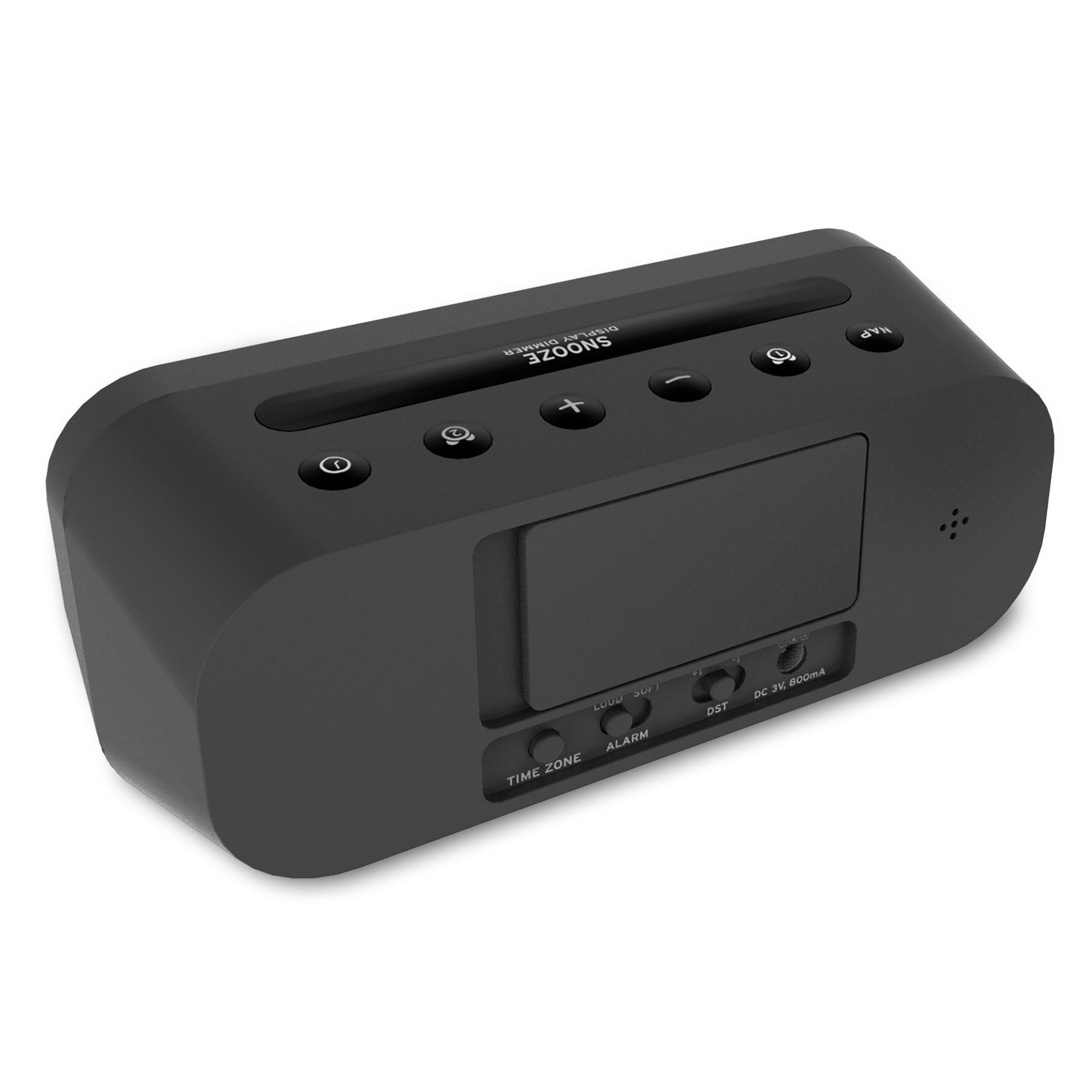 Timex Alarm Clock with 2 USB Charging Ports – (T129) - ihomedotcom
