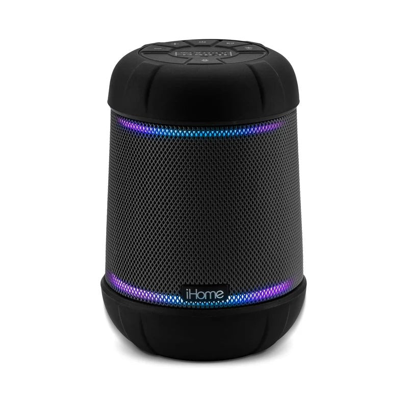 Make a Splash with the iHome Waterproof Bluetooth Speaker with Accent Lighting - ihomedotcom