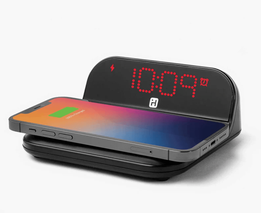 Wake Up Charged: The iHome Wireless Charger with Digital Alarm Clock - ihomedotcom