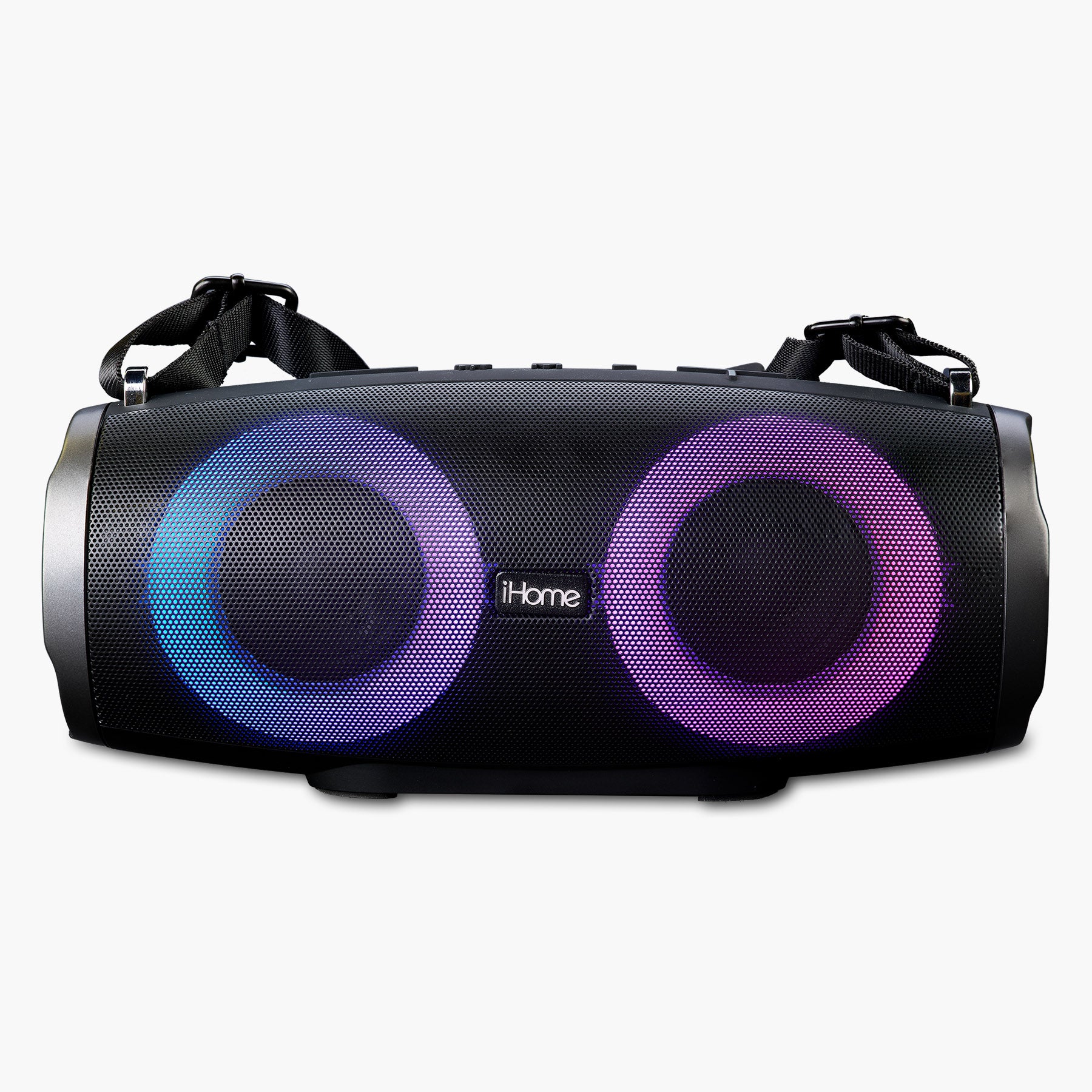 Bluetooth Speaker Boombox with FM Radio and Color Changing Lights - (iBT915B.EXv24)