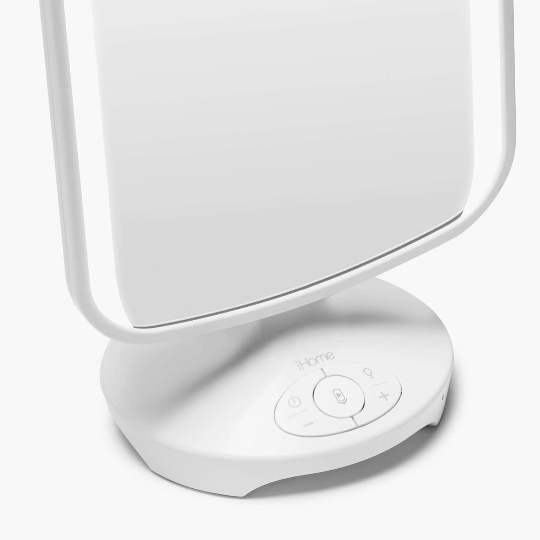 Ihome vanity speaker mirror deals with bluetooth in white