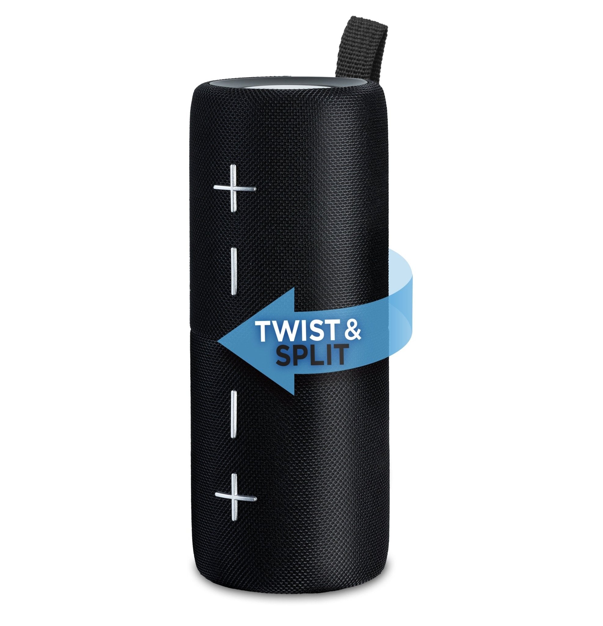 Bluetooth Split Speaker with Wireless Stereo and Enhanced Bass (iBT430) - ihomedotcom