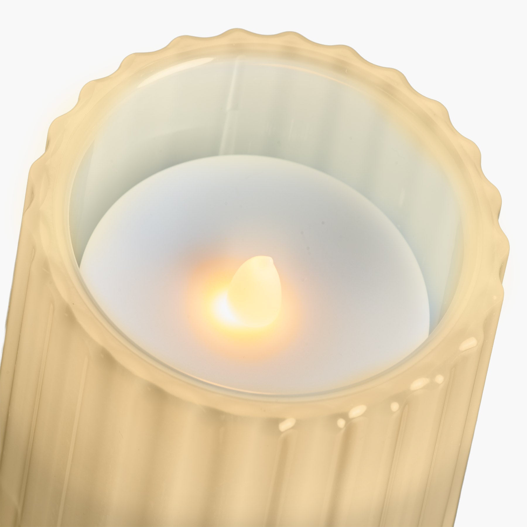 Flameless Candle with Bluetooth Speaker, LED Candle with Rechargeable Battery (iBT100) - ihomedotcom