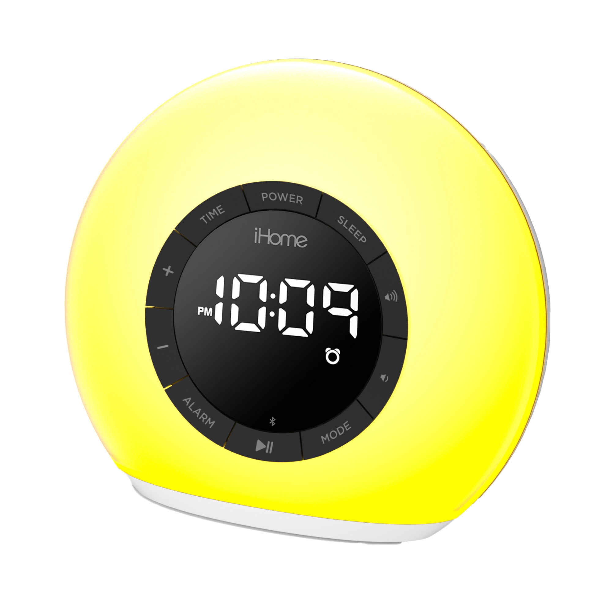 Sunrise Alarm Clock Radio with Bluetooth, Color Changing Lamp and LED Display