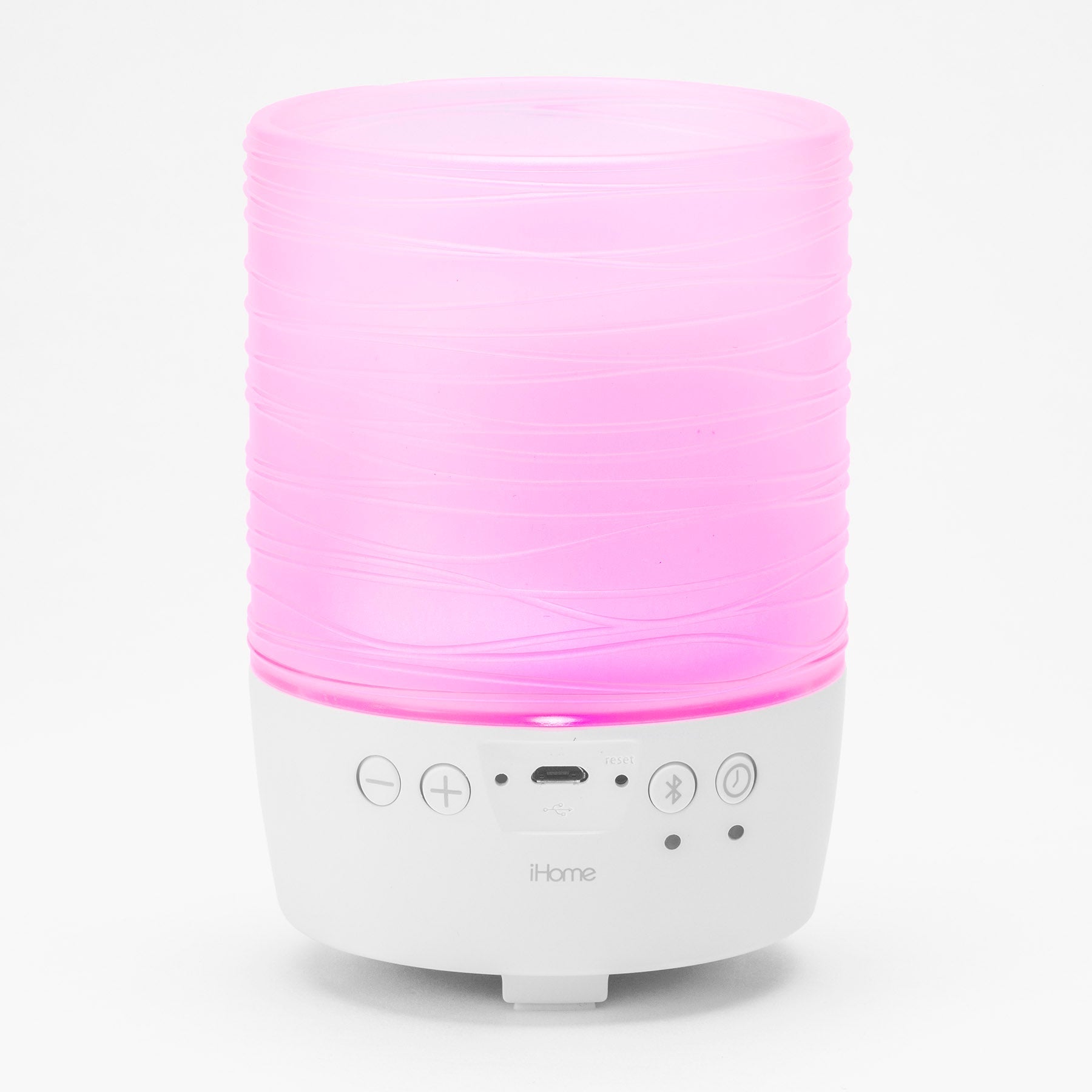 Sound Machine with Bluetooth Speaker, Flameless Candle, and Sleep Sounds (iZBT110) - ihomedotcom