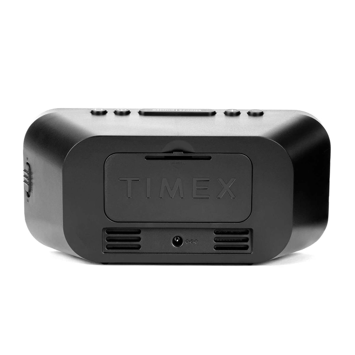 Timex Alarm Clock with Large Display, Includes 120V Power Adapter – Bl