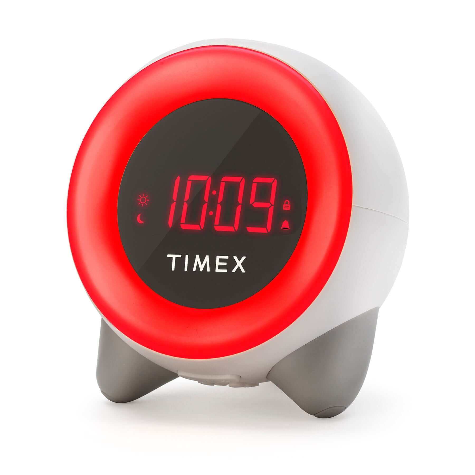 Timex Sleep Training Alarm Clock with Night Light and Sound Machine (TK321) - ihomedotcom